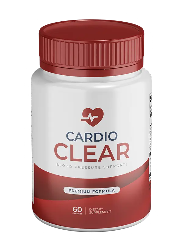 Cardio Clear Blood Pressure Support bottle